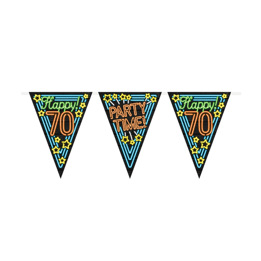 Neon vlaggenlijn - 70