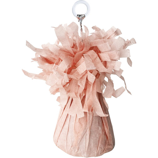 Papieren ballongewicht 160 g - Pastel oranje
