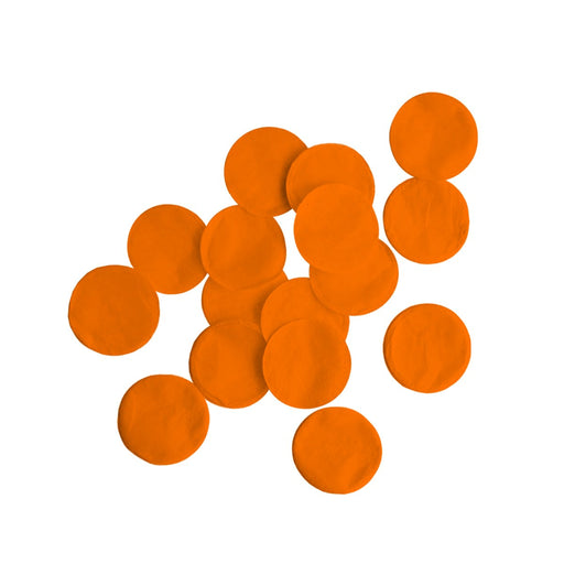 Papieren confetti - oranje