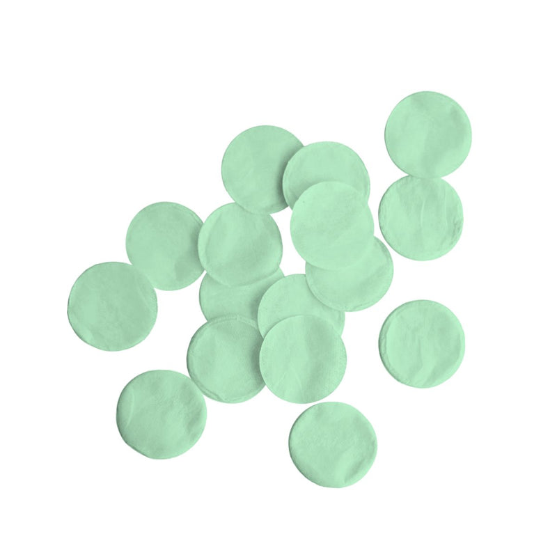 Papieren confetti - Pastel groen