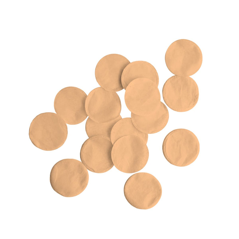 Papieren confetti - Pastel oranje