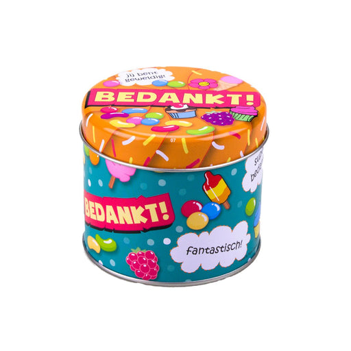 Snoepblikje - Bedankt