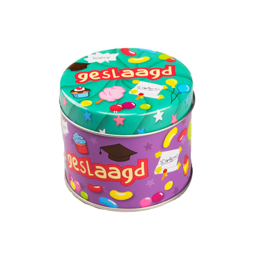 Snoepblikje - Geslaagd school