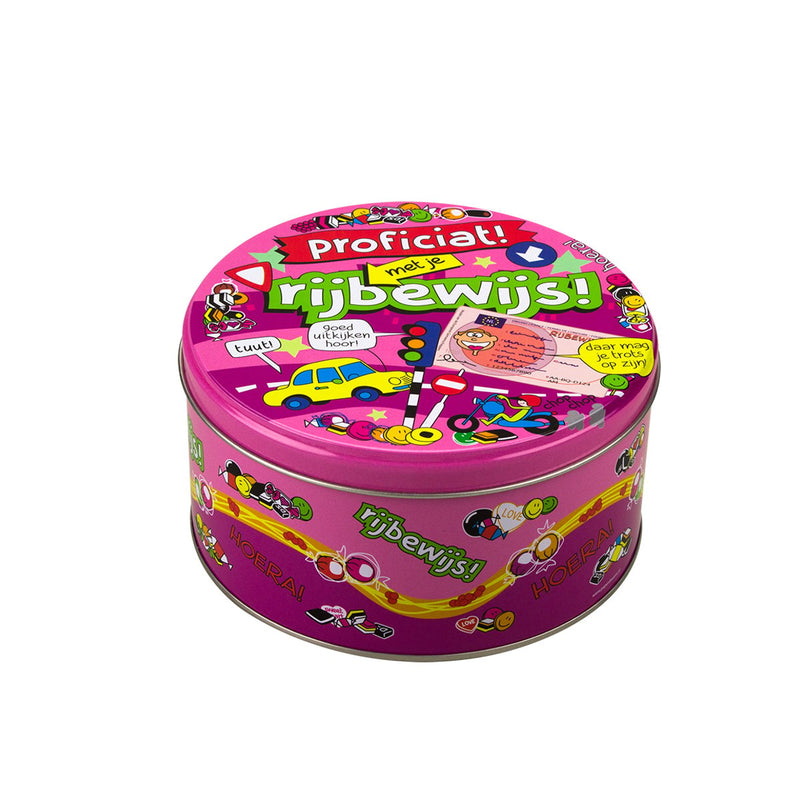 Snoeptrommel - Geslaagd rijbewijs