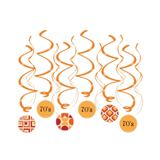 Swirl decoratie - 70s