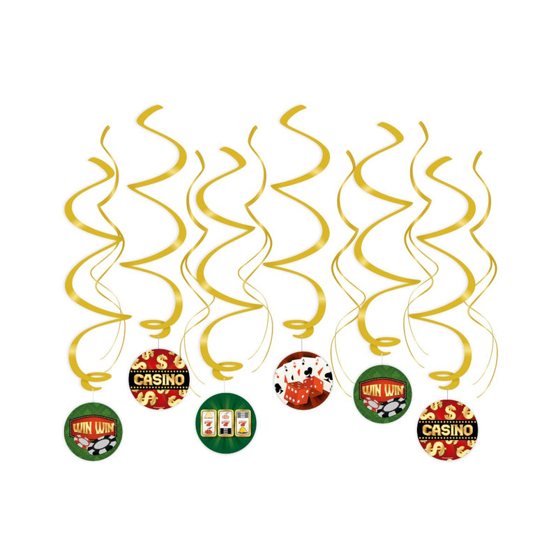 Swirl decoratie - Casino