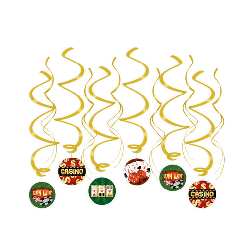 Swirl decoratie - Casino