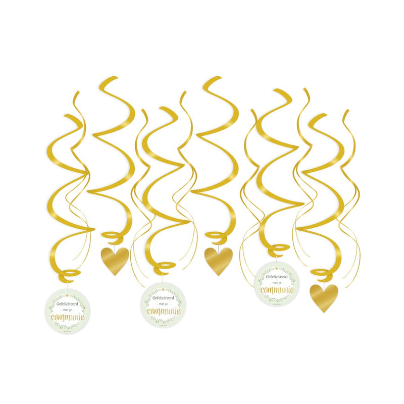 Swirl decoratie - Communie