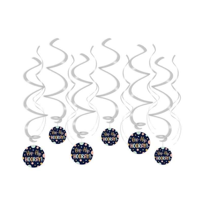 Swirl decoratie - Hip hip hooray