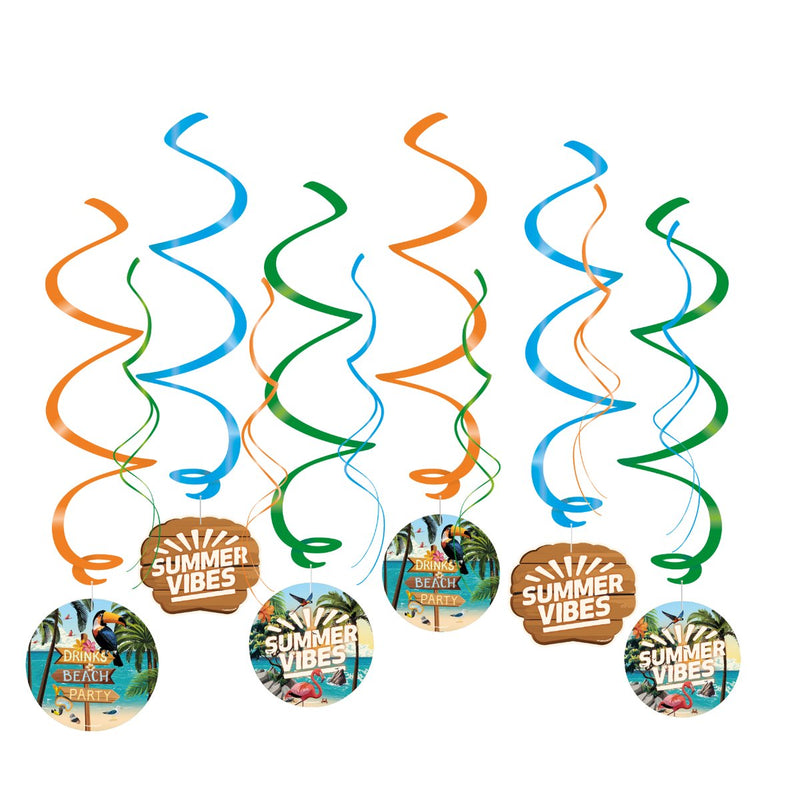 Swirl decoratie - Summer vibes