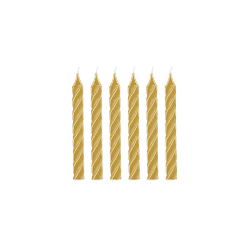 Taartkaarsje - goud