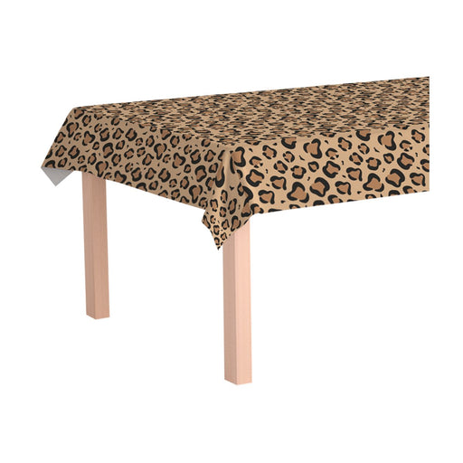 Tafelkleed - Leopard (Safari)