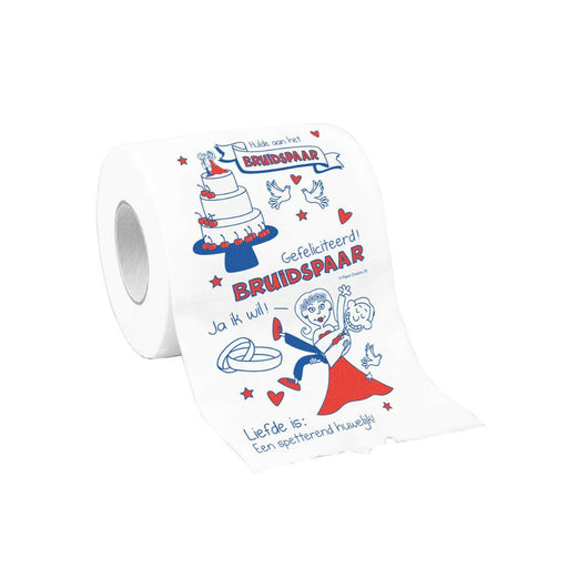 Toiletpapier - Bruidspaar