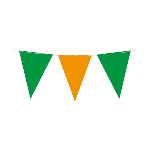 Vlaggenlijn PE - groen oranje