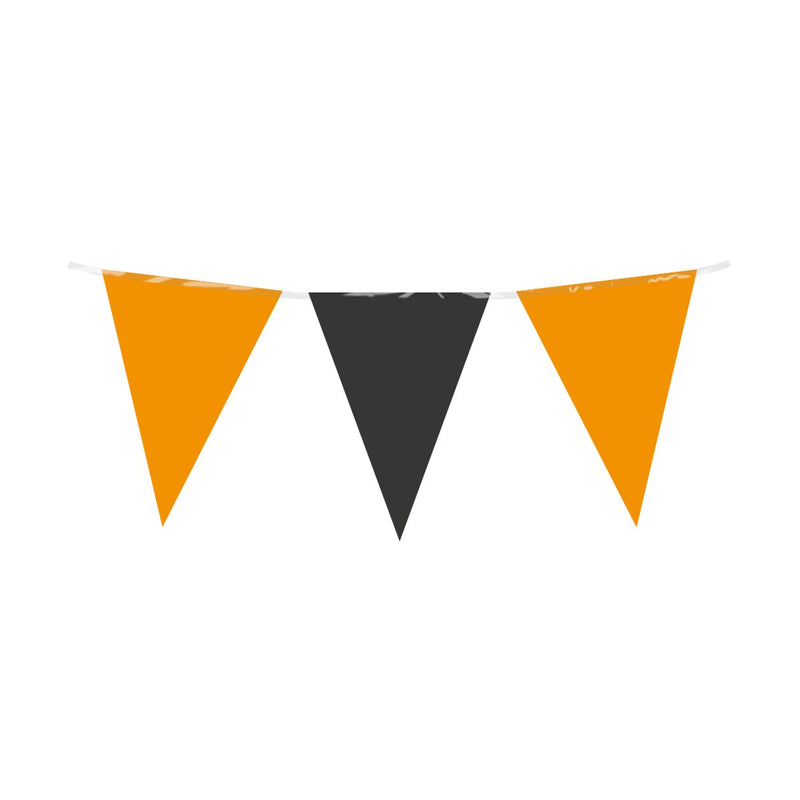 Vlaggenlijn PE - oranje zwart