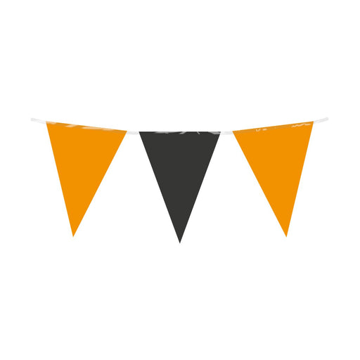 Vlaggenlijn PE - oranje zwart