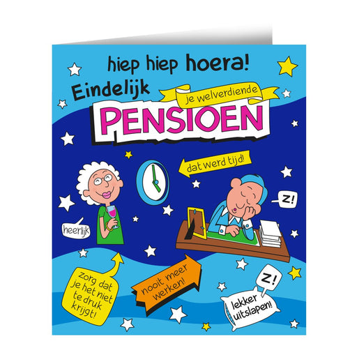 Wenskaart - Pensioen