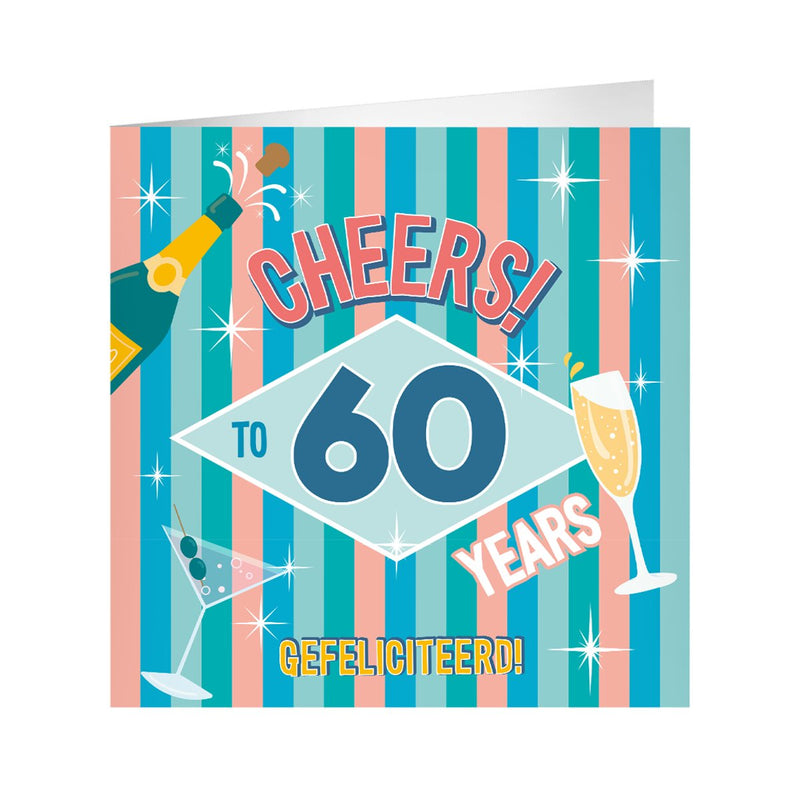 XL wenskaart - 60 jaar