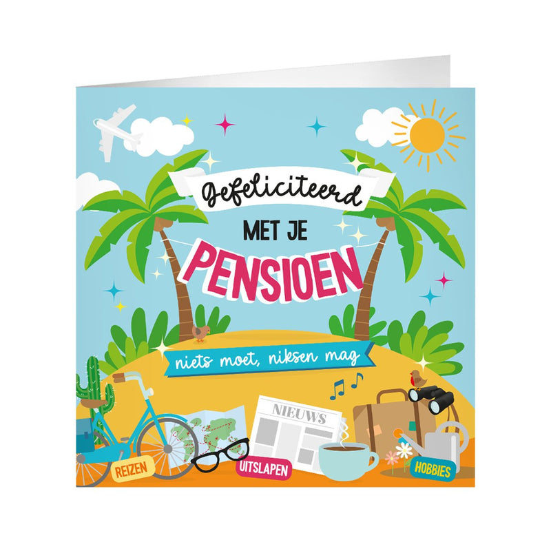 XL wenskaart - Pensioen