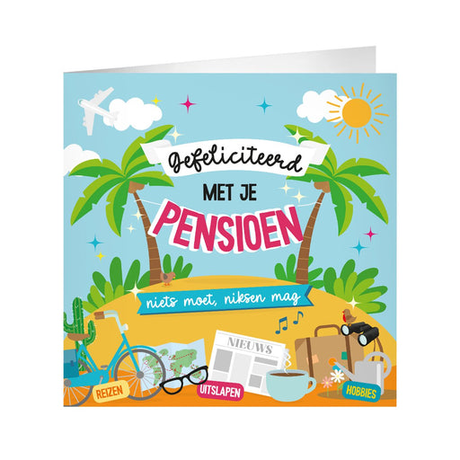 XL wenskaart - Pensioen