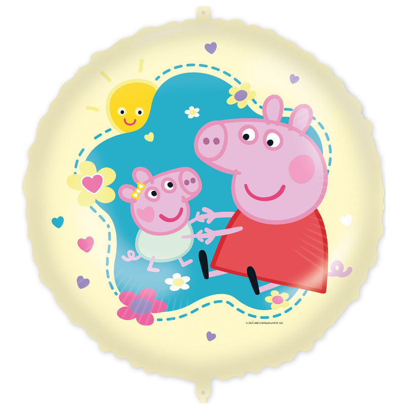 Folieballon Peppa Pig Geel 46 cm