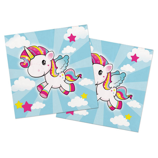 Unicorn Servetten – 20 Stuks