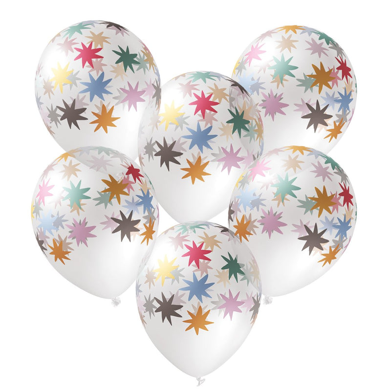 Star Latex Ballonnen Happy Birthday