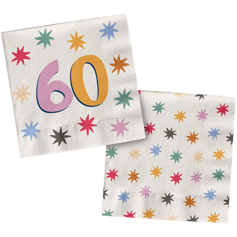 Star Servetten 60 Jaar