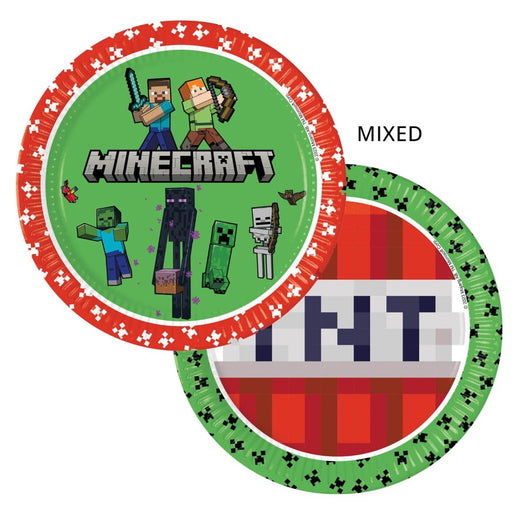 Minecraft Papieren Bordjes 23 cm