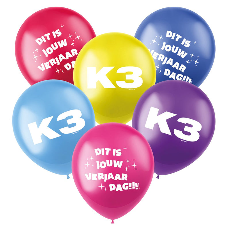 K3 Latex Ballonnen Dit Is Jouw Verjaardag