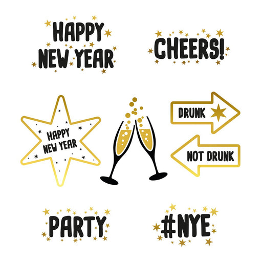Stickers Happy New Year