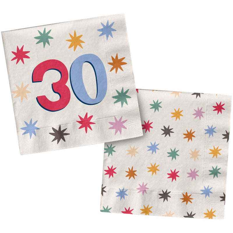 Star Servetten 30 Jaar