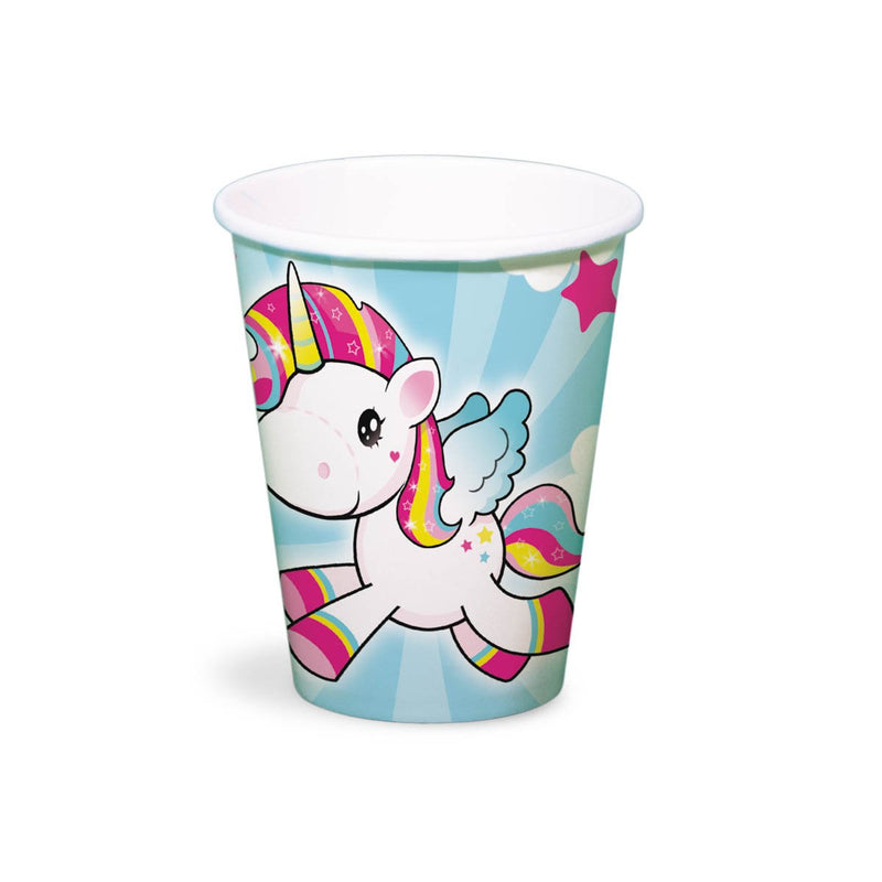 Unicorn Feestbekers – 8 Stuks