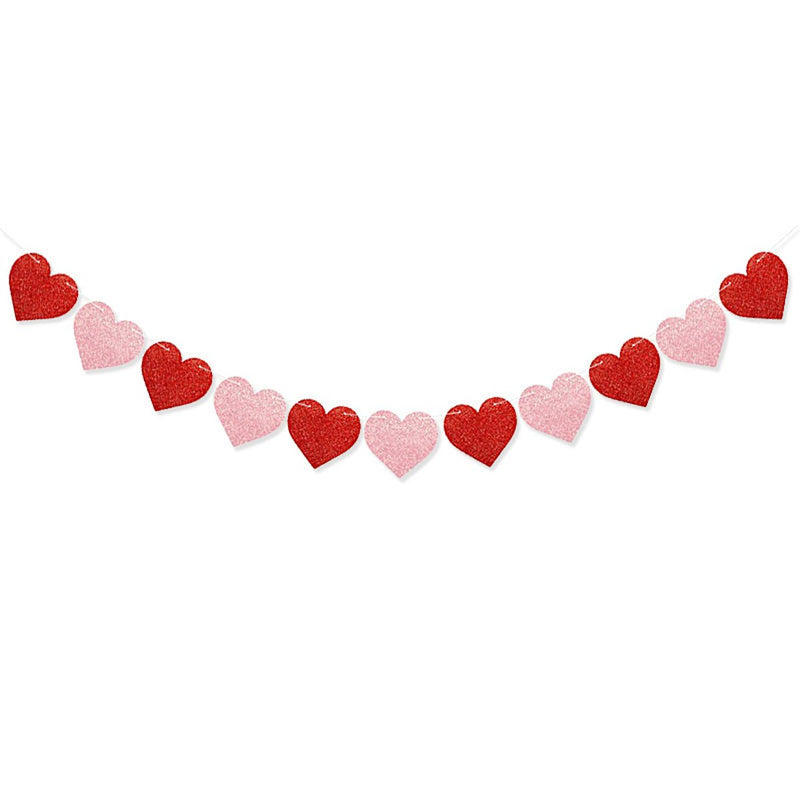 Hartjesslinger Rood/Roze – 200 cm