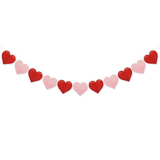Hartjesslinger Rood/Roze – 200 cm