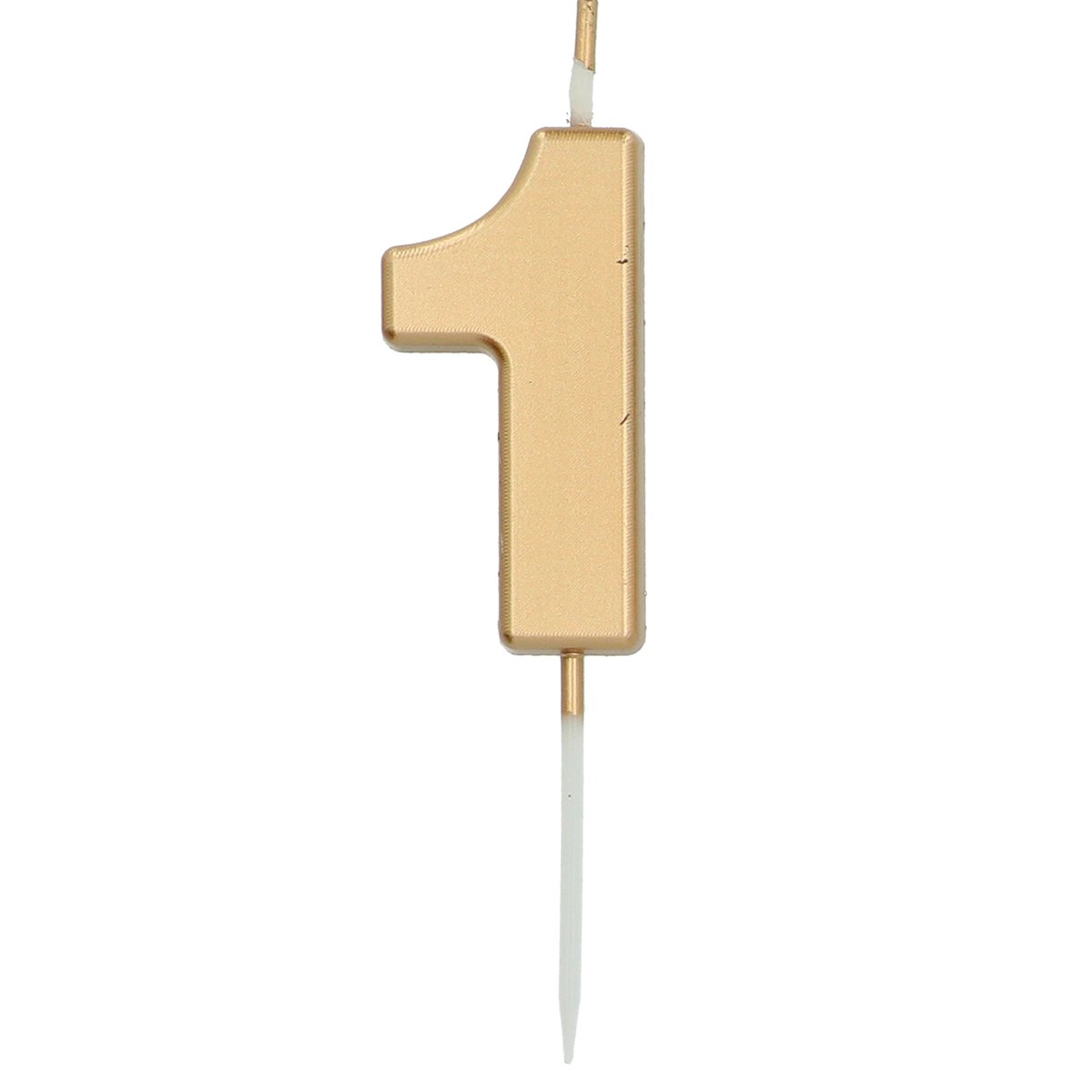 Cijferkaars 1 Goud – 5 cm