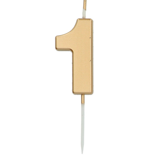 Cijferkaars 1 Goud – 5 cm