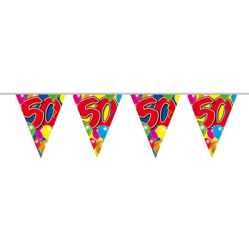 Vlaggenlijn 50 Jaar Multicolor – 1 Stuk