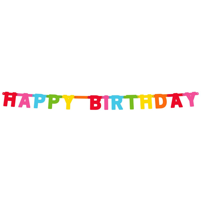 Letterslinger Happy Birthday Multicolor