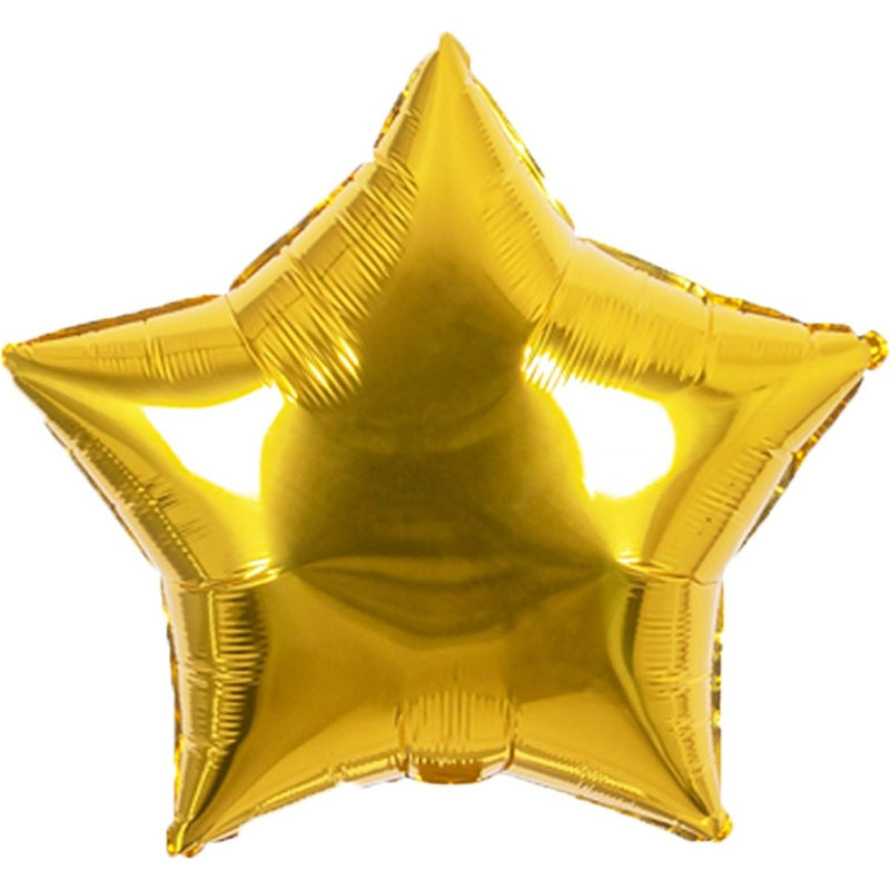 Folieballon Ster Goud – 45 cm – 1 Stuk