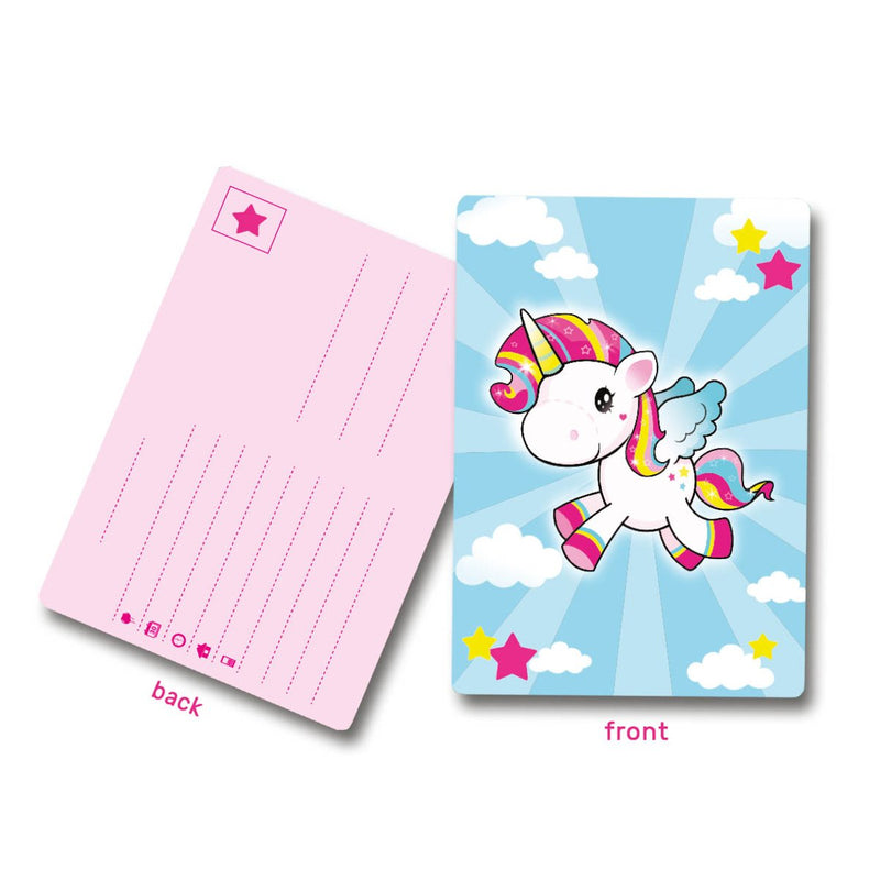 Unicorn Uitnodigingskaarten – 8 Stuks