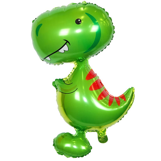Folieballon T-Rex Groen/Geel - 54 x 95 cm