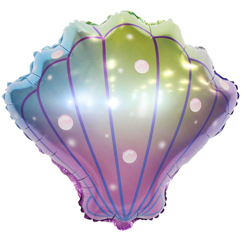 Folieballon Schelp Pastel - 50 x 50 cm