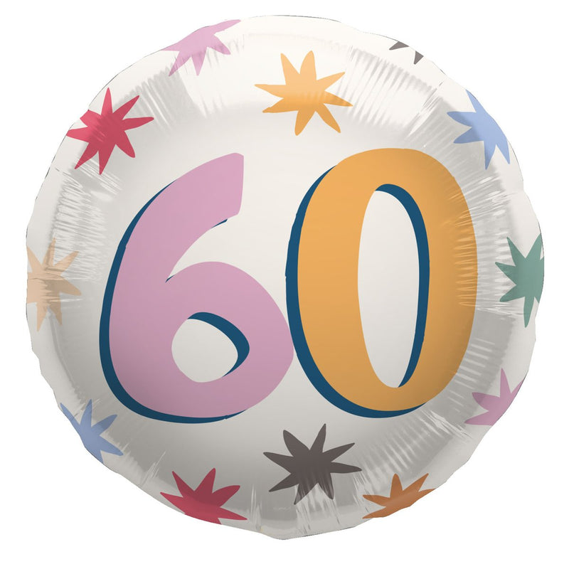 Star Folieballon 60 Jaar
