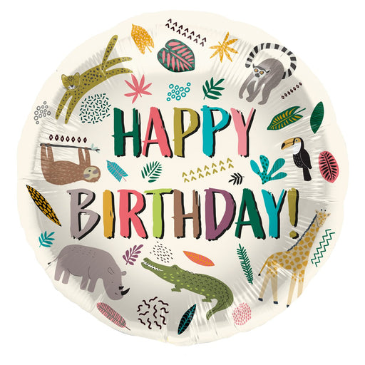 Zoo Party Animals Folieballon 45 cm