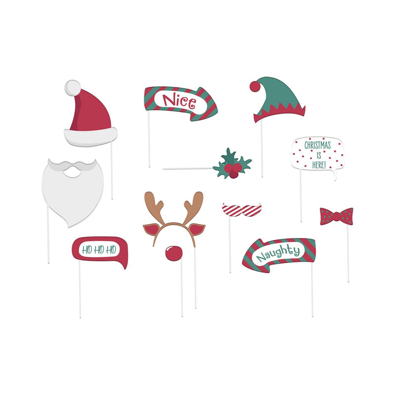 Kerst Fotoprops Holly Jolly