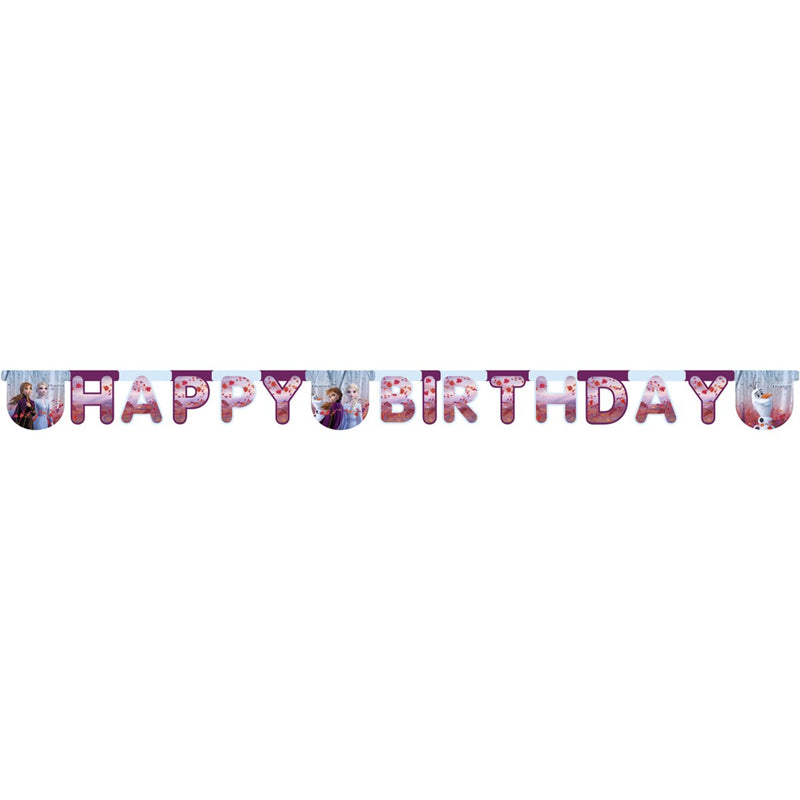 Disney Frozen 2 Happy Birthday Letterslinger