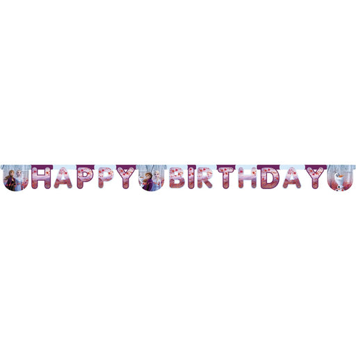 Disney Frozen 2 Happy Birthday Letterslinger