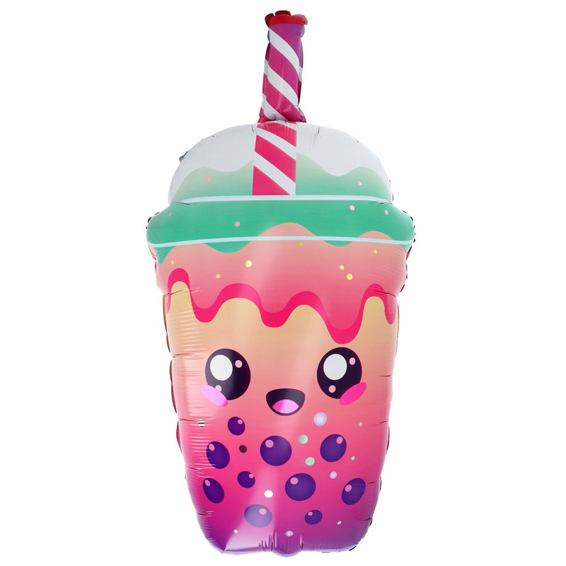 Folieballon Bubbelthee Kawaii Party – 38 × 76 cm