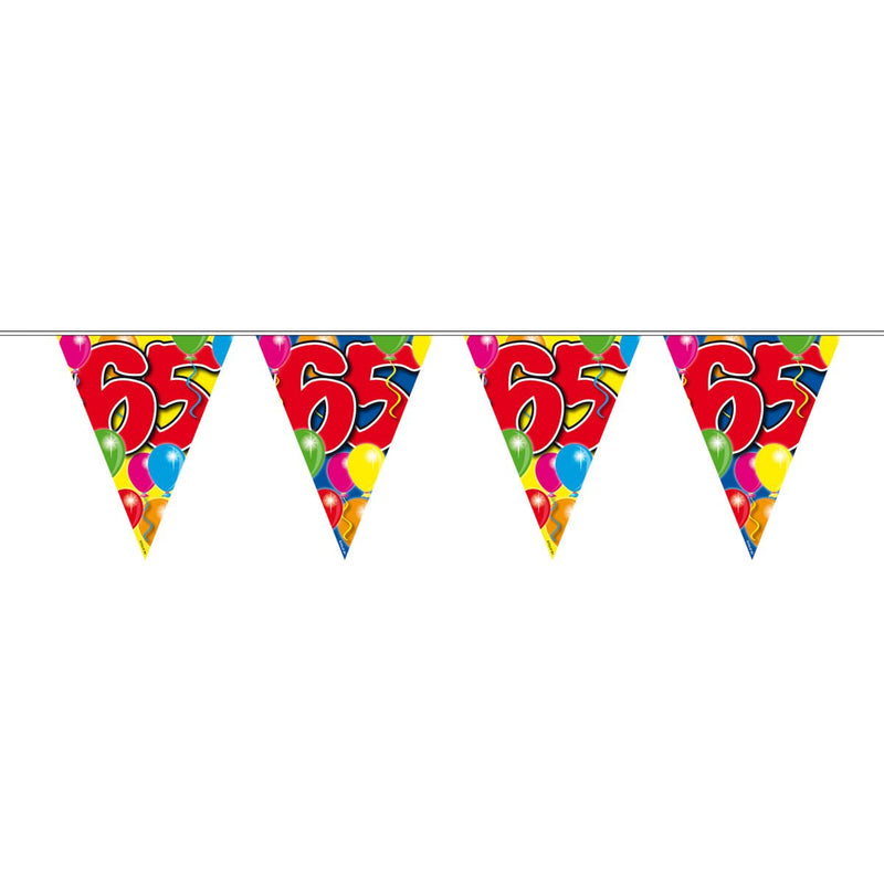 Vlaggenlijn 65 Jaar Multicolor – 1 Stuk